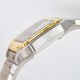 Cartier-Santos De Cartier 35mm YG/SS White Dial GF MY9039