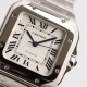 Cartier-Santos De Cartier 2018 Midsize 35mm SS/SS White GF Ult MY9015