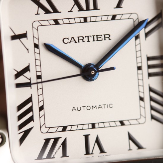 Cartier-Santos De Cartier 2018 Midsize 35mm SS/SS White GF Ult MY9015