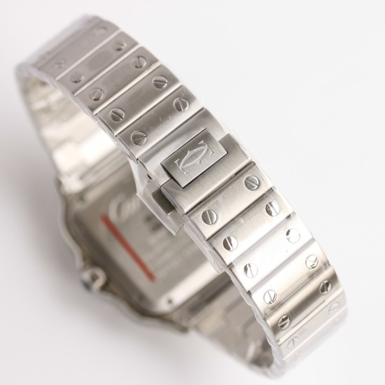 Cartier-Santos De Cartier 2018 Midsize 35mm SS/SS White GF Ult MY9015
