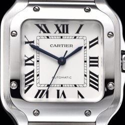 Cartier-Santos De Cartier 2018 Midsize 35mm SS/SS White GF Ult MY9015