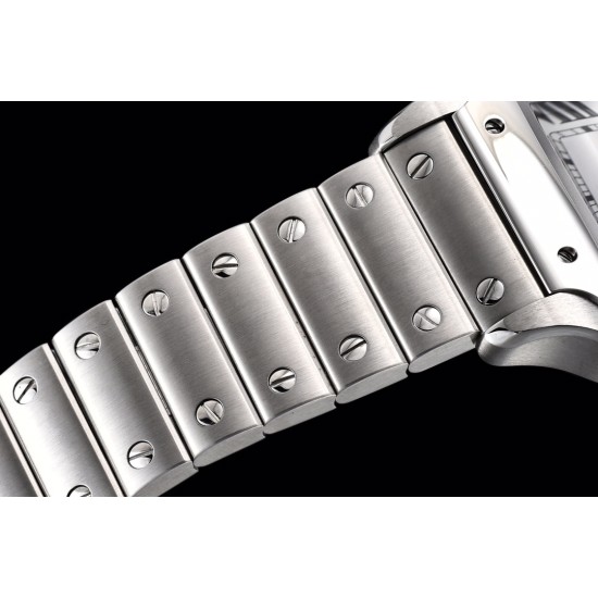 Cartier-Santos De Cartier 2018 Midsize 35mm SS/SS White GF Ult MY9015