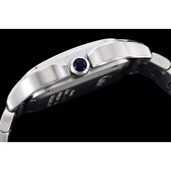 Cartier-Santos De Cartier 2018 Midsize 35mm SS/SS White GF Ult MY9015
