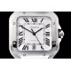 Cartier-Santos De Cartier 2018 Mens XL SS/SS Wht GF Ult MY9015