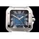 Cartier-Santos De Cartier 2018 Mens XL SS/SS Blue GF MY9015