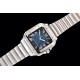 Cartier-Santos De Cartier 2018 Mens XL SS/SS Blue GF MY9015