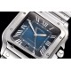 Cartier-Santos De Cartier 2018 Mens XL SS/SS Blue GF MY9015
