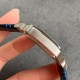 Cartier-Santos De Cartier Mens XL 40MM SS/LE Blue/Rmn GF MY9019