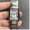 Cartier-Tank Must 25.5mm White Dial On SS Bracelet K11F Quartz