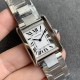 Cartier-Tank Must 25.5mm White Dial On SS Bracelet K11F Quartz