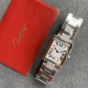Cartier-Tank Must 25.5mm White Dial On SS Bracelet K11F Quartz