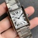 Cartier-Tank Must Small White Dial On SS Bracelet K11F Quartz