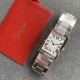 Cartier-Tank Must Small White Dial On SS Bracelet K11F Quartz
