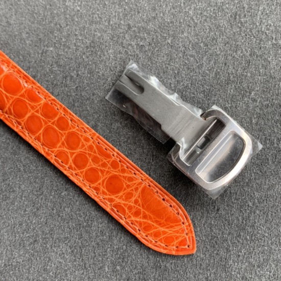 Cartier-Tank Must Small Pink Patterned dial On Brown Leather Strap K11F Quartz