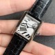 Cartier-Tank Must Small White dial On Black Leather Strap K11F Quartz