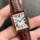 Cartier-Tank Solo 24mm RG/LE White Dial K11F Quartz