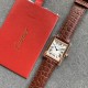 Cartier-Tank Solo 24mm RG/LE White Dial K11F Quartz
