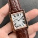 Cartier-Tank Solo 27mm RG/LE White Dial K11F Quartz