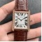 Cartier-Tank Louis 27mm Dia RG/LE Silver Dial K11F Quartz