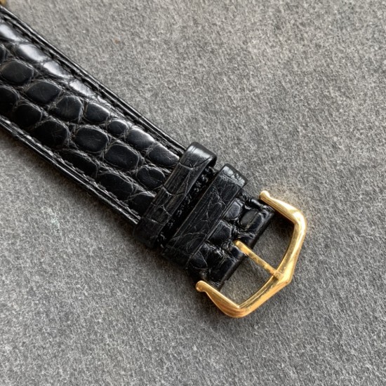 Cartier-Tank Française 27mmmm Dia YG/LE Silver Dial K11F Quartz