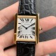Cartier-Tank Must 27mm YG/LE Silver Dial K11F Quartz