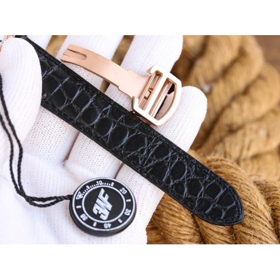 Cartier-Tank Must Dia Black 24mm/27mm RG/LE White Dial 3WF Quartz