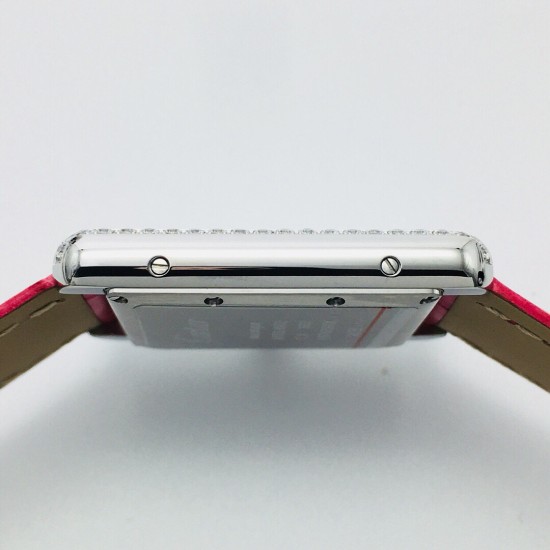 Cartier-Tank Louis 22mm/25.5mm Red Dia SS/LE White Dial VSF Quartz