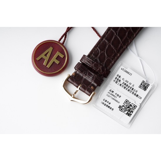 Cartier-Tank Solo 27.4mm RG/LE White Dial AF Quartz