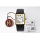 Cartier-Tank Solo 24.4mm YG/LE White Dial AF Quartz