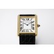 Cartier-Tank Solo 27.4mm Dia YG/LE White Dial AF Quartz