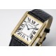 Cartier-Tank Solo 27.4mm Dia YG/LE White Dial AF Quartz