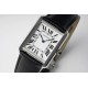 Cartier-Tank Solo 24.4mm White Dial on Lychee Grain Leather AF Quartz