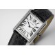 Cartier-Tank Solo 24.4mm Dia SS/LE White Dial AF Quartz