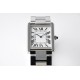 Cartier-Tank Solo 27.4mm SS/SS White Dial AF Quartz
