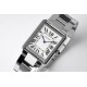 Cartier-Tank Solo 27.4mm SS/SS White Dial AF Quartz