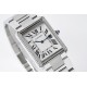 Cartier-Tank Solo 27.4mm Dia SS/SS White Dial AF MY9015