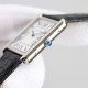 Cartier-Tank Must Black 24mm/27mm SS/LE White Dial 3WF Quartz