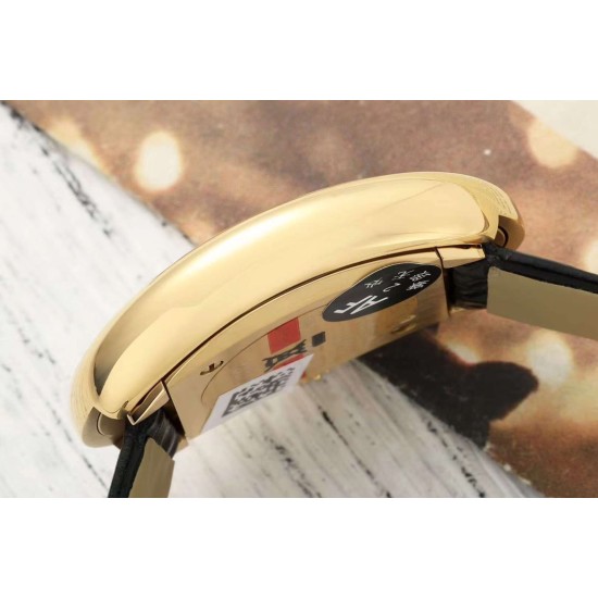 Cartier-Baignoire Ladies 31mm YG/LE Black Dial AF Quartz