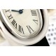 Cartier-Baignoire Ladies 31mm SS/LE White Dial AF Quartz