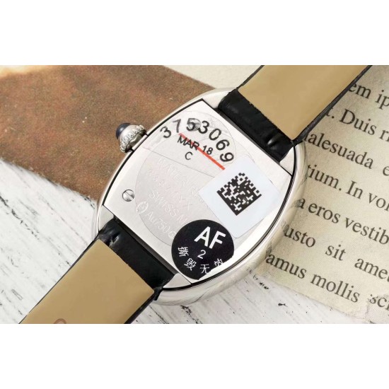 Cartier-Baignoire Ladies 31mm SS/LE White Dial AF Quartz