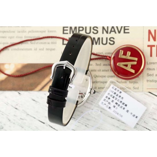 Cartier-Baignoire Ladies 31mm SS/LE White Dial AF Quartz