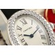 Cartier-Baignoire Ladies 31mm Dia SS/LE White Dial AF Quartz