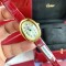 Cartier-Baignoire Ladies 31mm Red YG/LE White Dial AF Quartz