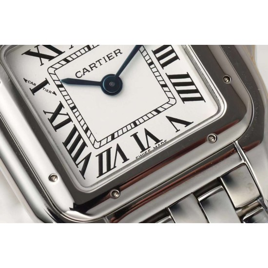 Cartier-Panthere Secrete De Ladies 22mm SS/SS White AF Quartz