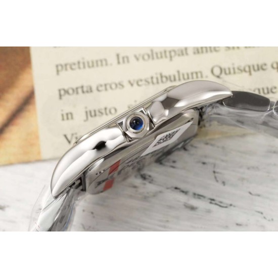 Cartier-Panthere Secrete De Ladies 22mm SS/SS White AF Quartz