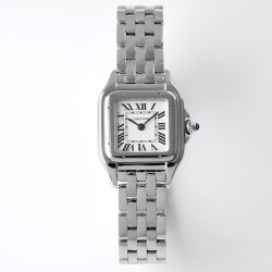 Cartier-Panthere Secrete De Ladies 22mm SS/SS White BVF Swiss Qtz
