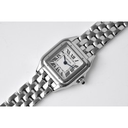 Cartier-Panthere Secrete De Ladies 22mm SS/SS White BVF Swiss Qtz