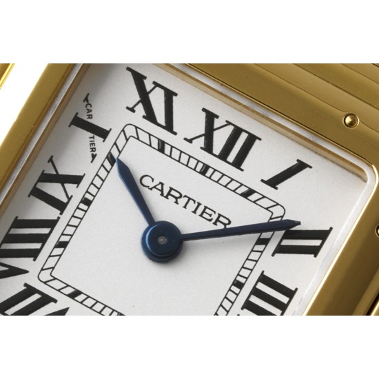 Cartier-Panthere Secrete De Ladies 22mm YG/YG White Dial BVF Quartz