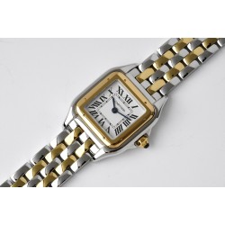 Cartier-Panthere Secrete De Ladies 22mm YG/SS White Dial BVF Quartz