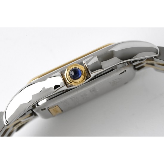 Cartier-Panthere Secrete De Ladies 22mm YG/SS White Dial BVF Quartz